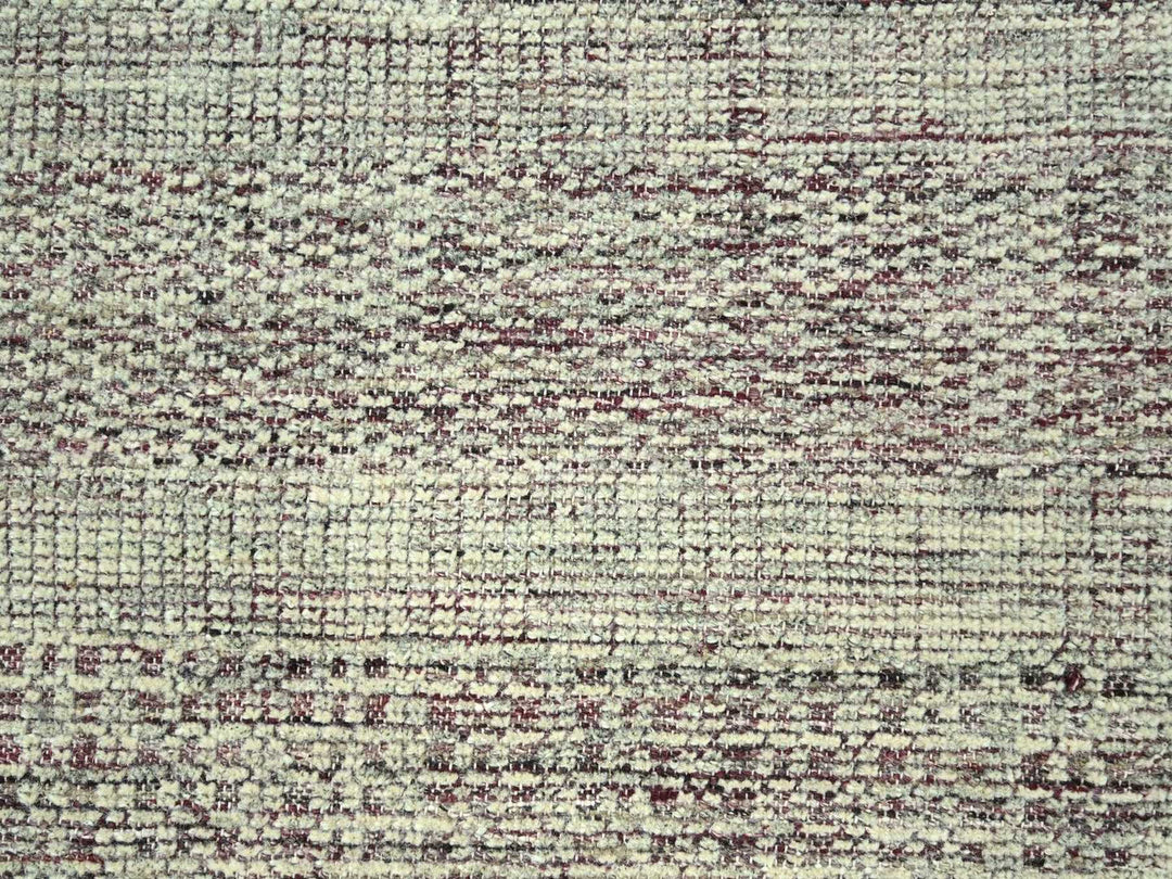 10'0" x 14'1" New Hand Knotted Red Wool Rectangle Oriental Rug - MOA10277046