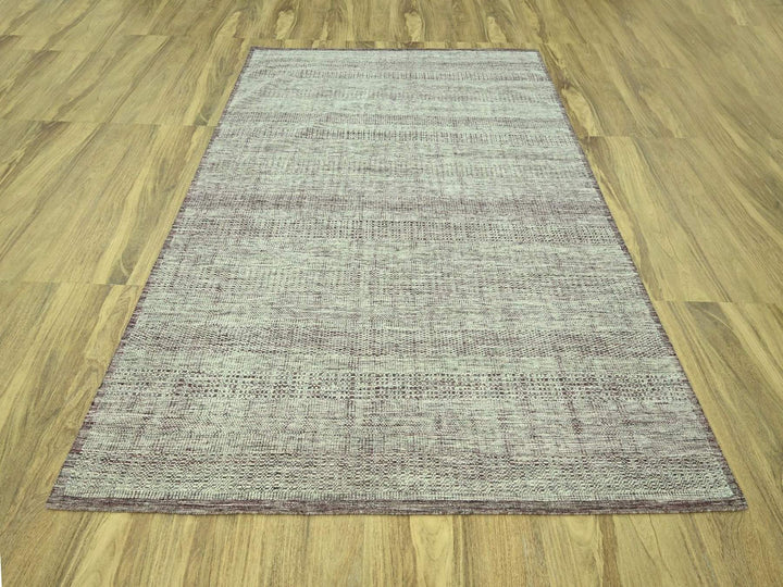 8'0" x 10'3" New Hand Knotted Red Wool Rectangle Oriental Rug - MOA10277047
