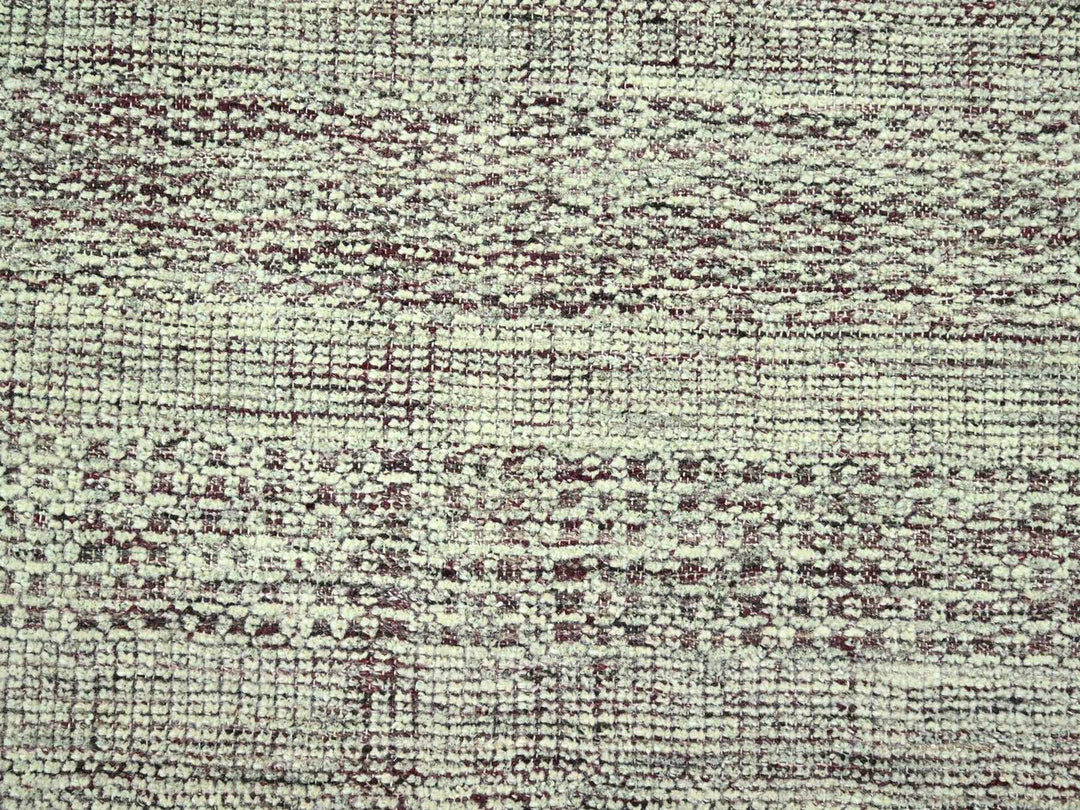 8'0" x 10'3" New Hand Knotted Red Wool Rectangle Oriental Rug - MOA10277047
