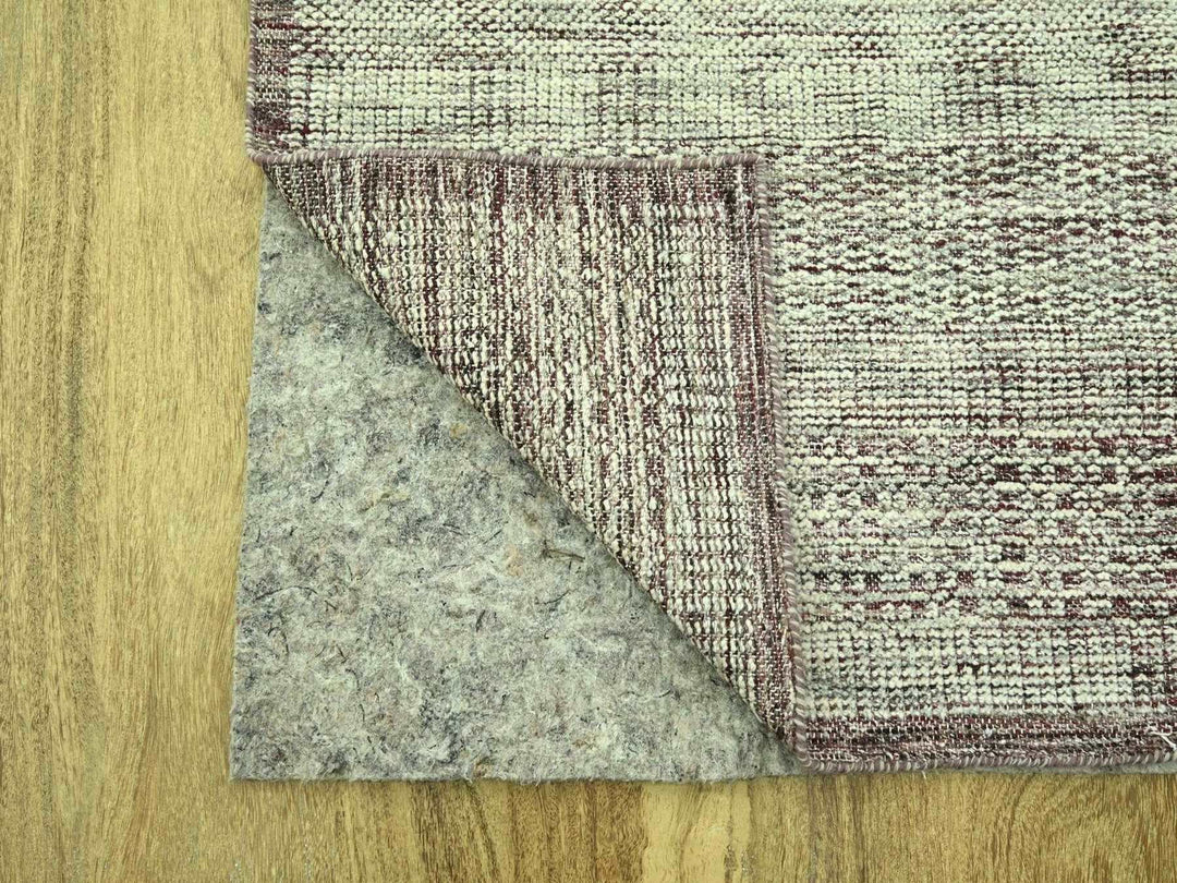 2'7" x 12'0" New Hand Knotted Red Wool Runner Oriental Rug - MOA10277050