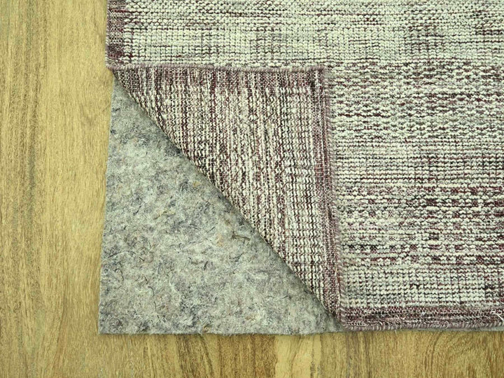 2'7" x 12'0" New Hand Knotted Red Wool Runner Oriental Rug - MOA10277050