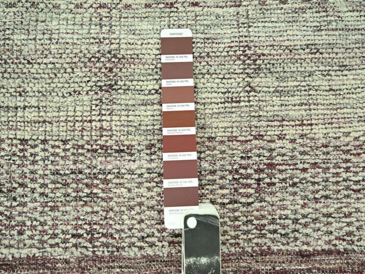 2'7" x 6'3" New Hand Knotted Red Wool Runner Oriental Rug - MOA10277055