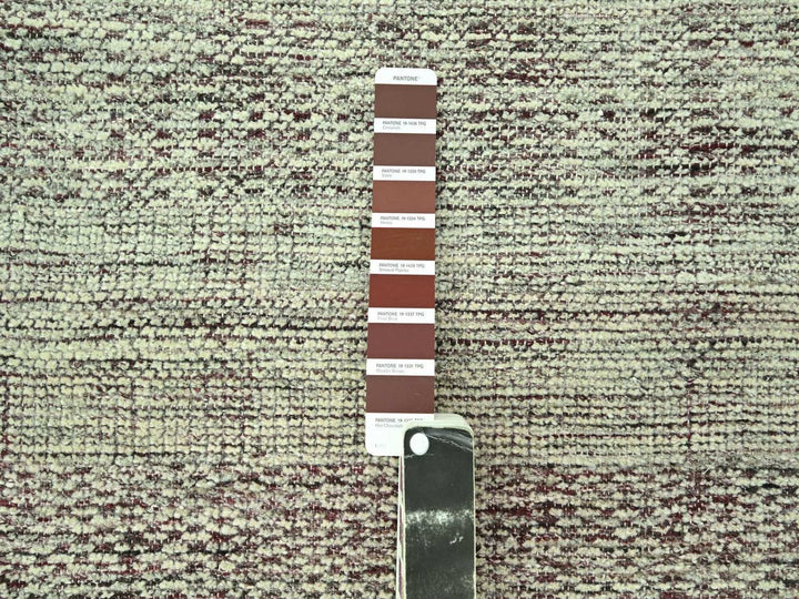 2'7" x 6'0" New Hand Knotted Red Wool Runner Oriental Rug - MOA10277056