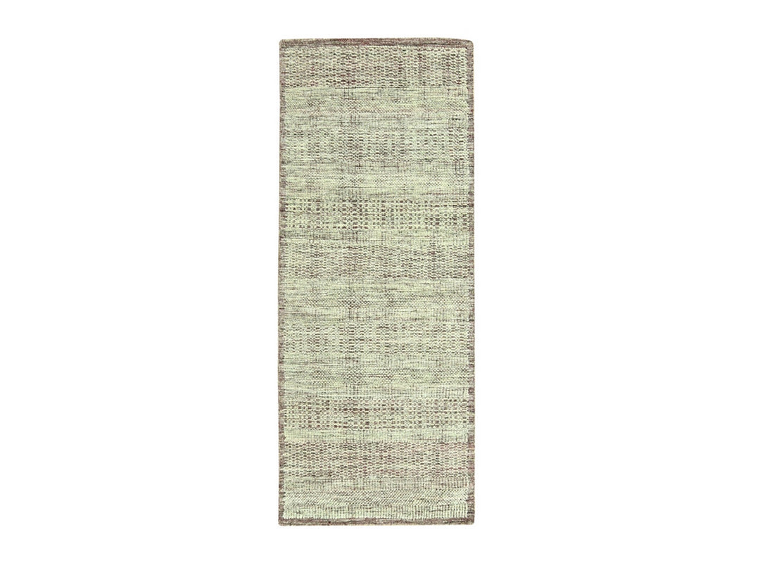 2'6" x 6'0" New Hand Knotted Red Wool Runner Oriental Rug - MOA10277057