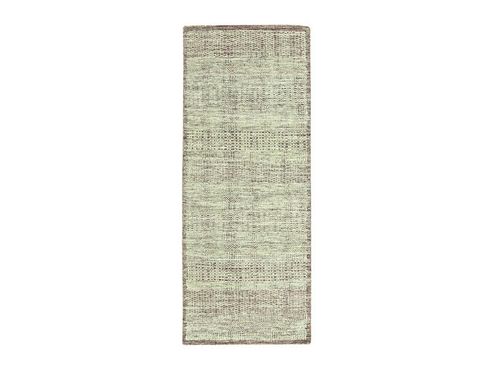 2'6" x 6'0" New Hand Knotted Red Wool Runner Oriental Rug - MOA10277057
