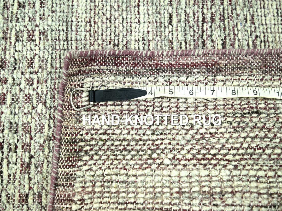 2'0" x 3'0" New Hand Knotted Red Wool Rectangle Oriental Rug - MOA10277059