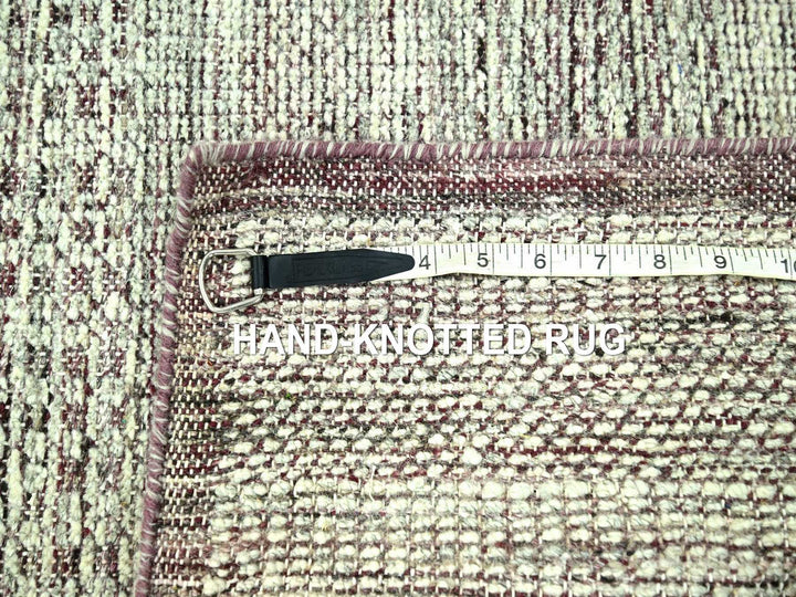 2'0" x 3'0" New Hand Knotted Red Wool Rectangle Oriental Rug - MOA10277059