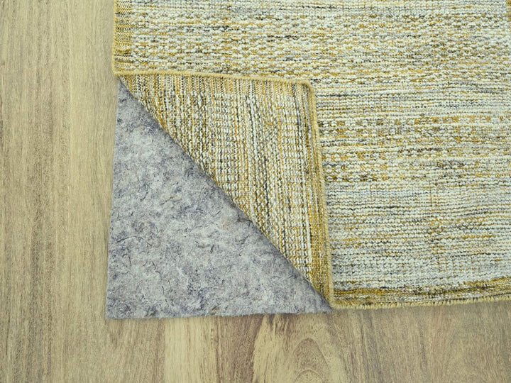 2'6" x 12'0" New Hand Knotted Yellow Wool Runner Oriental Rug - MOA10277069