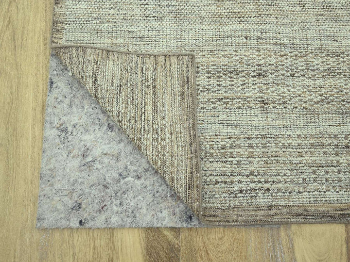 9'4" x 12'0" New Hand Knotted Brown Wool Rectangle Oriental Rug - MOA10277071