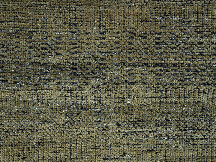 8'0" x 10'3" New Hand Knotted Brown Wool Rectangle Oriental Rug - MOA10277072