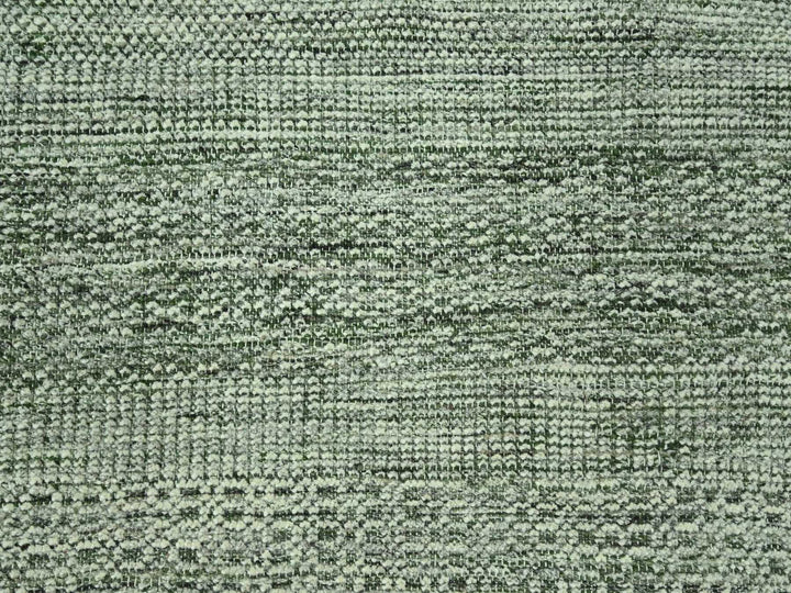 8'0" x 10'0" New Hand Knotted Green Wool Rectangle Oriental Rug - MOA10277078