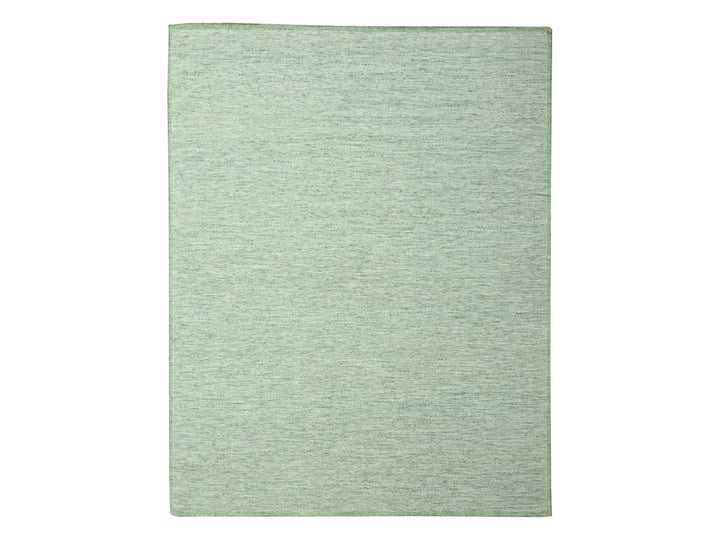 12'0" x 14'9" New Hand Knotted Green Wool Rectangle Oriental Rug - MOA10277082