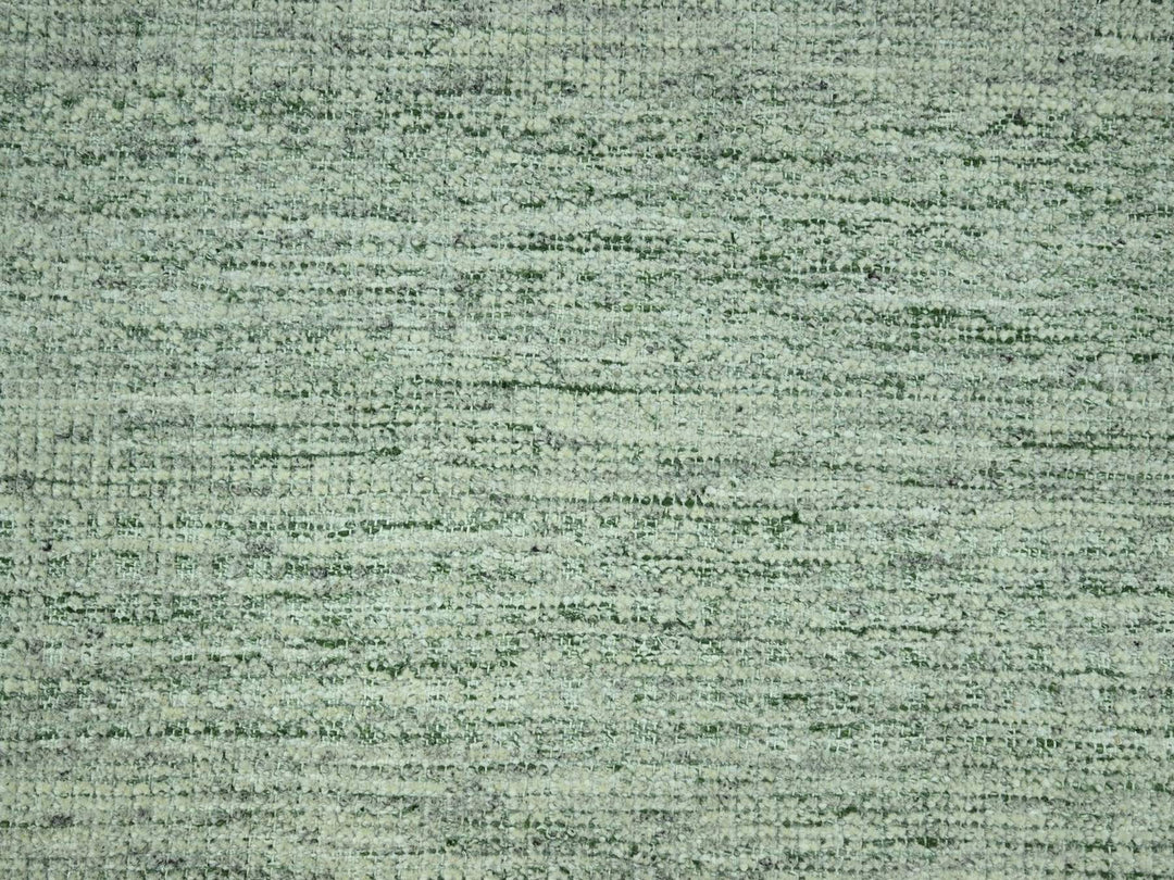 12'0" x 14'9" New Hand Knotted Green Wool Rectangle Oriental Rug - MOA10277082