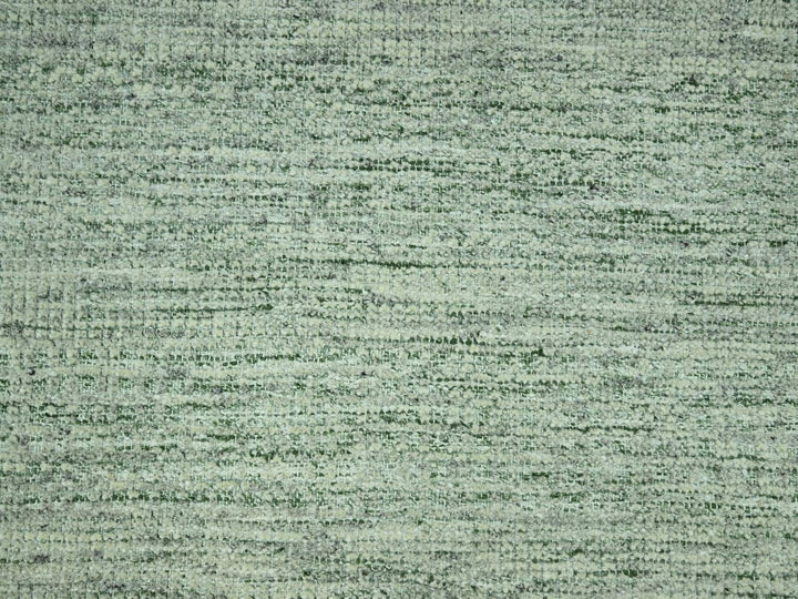 12'0" x 14'9" New Hand Knotted Green Wool Rectangle Oriental Rug - MOA10277082