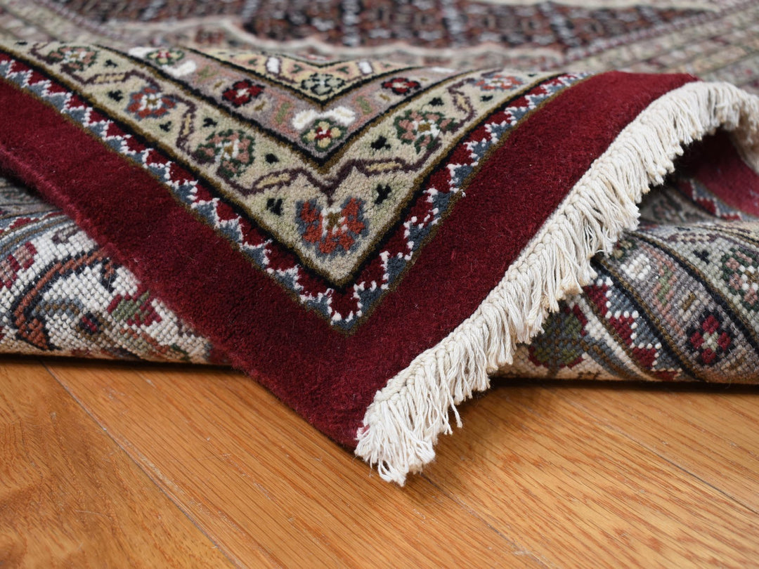 10'0" x 16'0" New Hand Knotted Red Wool Rectangle Oriental Rug - MOA10278032