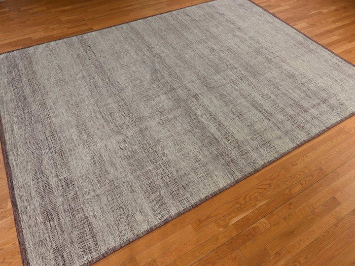 10'0" x 14'0" New Hand Knotted Red Wool Rectangle Oriental Rug - MOA10278331