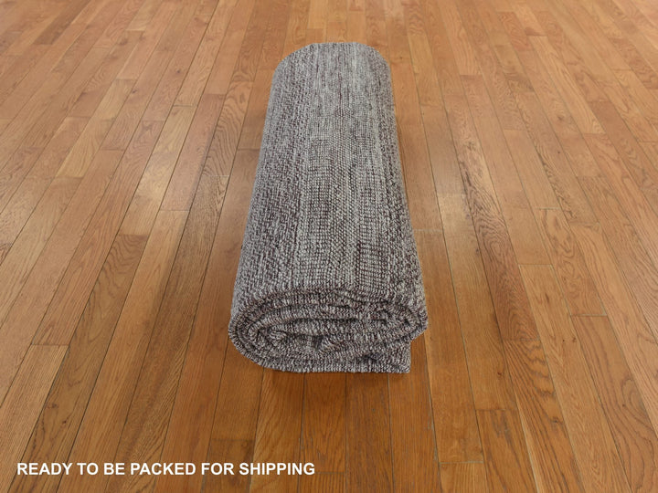 10'0" x 14'0" New Hand Knotted Red Wool Rectangle Oriental Rug - MOA10278331