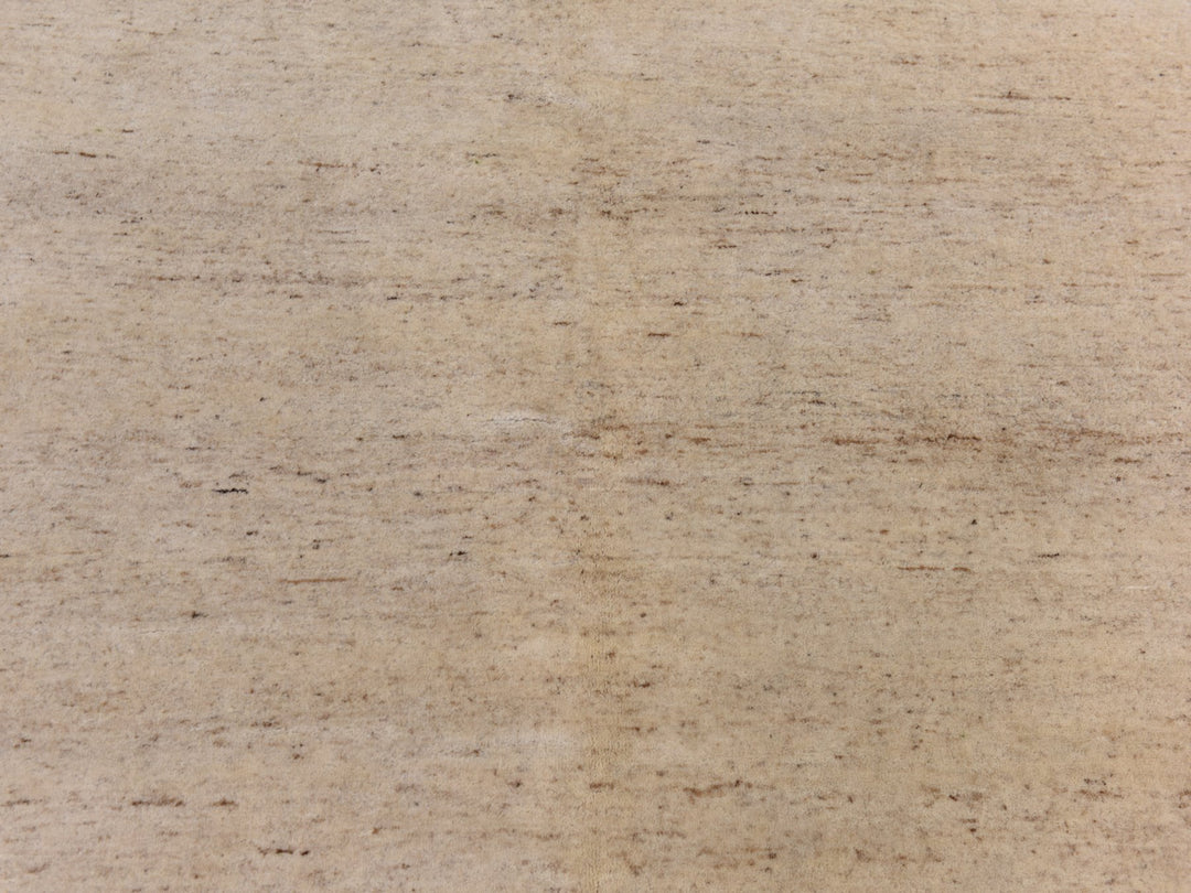 10'0" x 13'2" New Hand Knotted Ivory Wool Rectangle Oriental Rug - MOA10278376