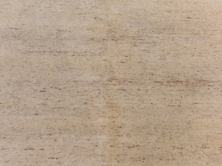 10'0" x 13'2" New Hand Knotted Ivory Wool Rectangle Oriental Rug - MOA10278376
