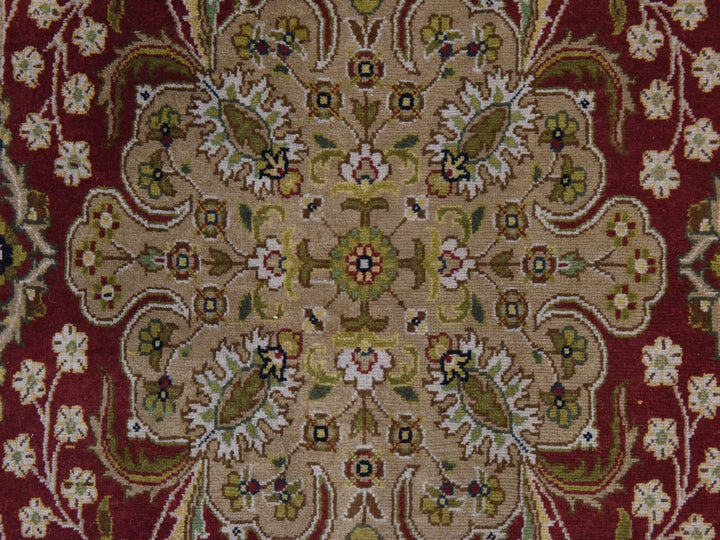 3'0" x 5'0" New Hand Knotted Red Wool Rectangle Oriental Rug - MOA10278398
