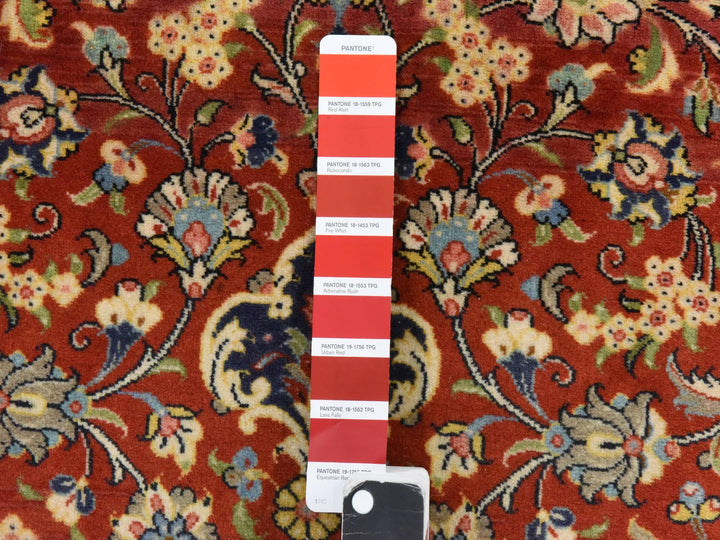 2'8" x 16'6" New Hand Knotted Red Wool Runner Oriental Rug - MOA10278440
