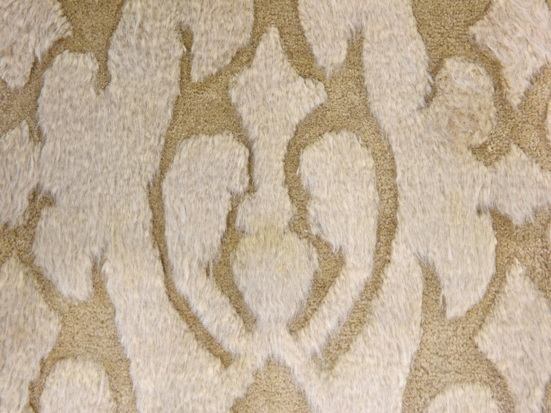2'0" x 3'2" New Hand Knotted Beige Wool Rectangle Oriental Rug - MOA10278473