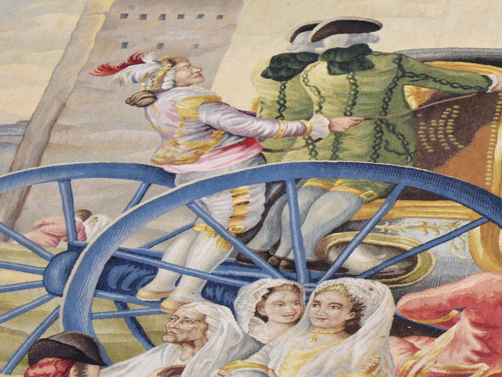 6'3" x 9'9" New Hand Woven Ivory Wool Rectangle Oriental Rug - MOA10278524