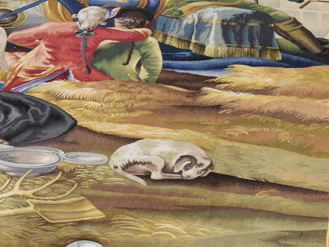 6'3" x 9'9" New Hand Woven Ivory Wool Rectangle Oriental Rug - MOA10278524