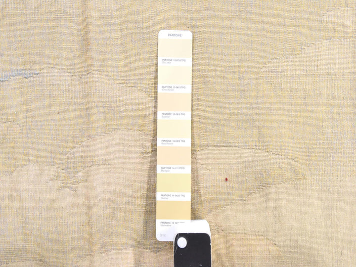 6'3" x 9'9" New Hand Woven Ivory Wool Rectangle Oriental Rug - MOA10278524