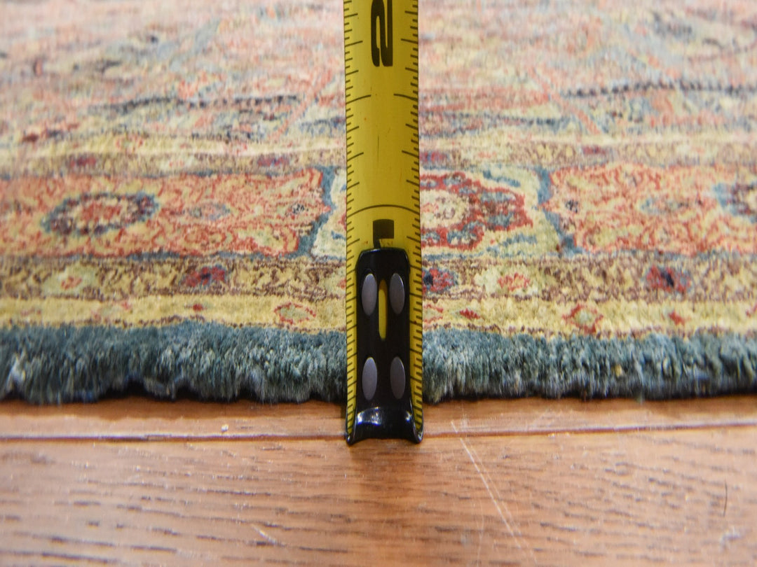 2'10" x 5'2" New Hand Knotted Brown Silk Rectangle Oriental Rug - MOA10278550