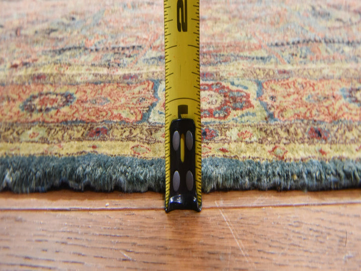 2'10" x 5'2" New Hand Knotted Brown Silk Rectangle Oriental Rug - MOA10278550