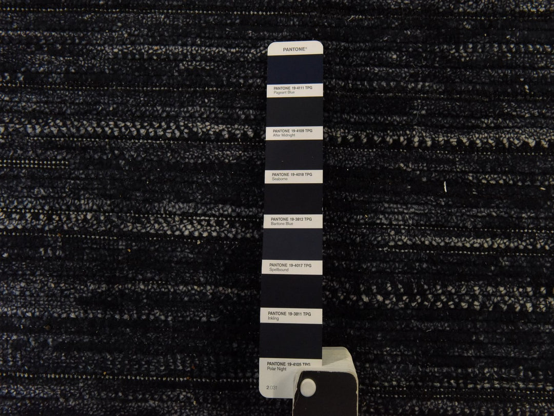 13'0" x 18'0" New Hand Knotted Black Wool Rectangle Oriental Rug - MOA10278570