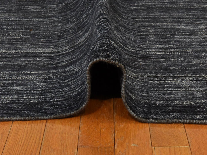 13'0" x 18'0" New Hand Knotted Black Wool Rectangle Oriental Rug - MOA10278570