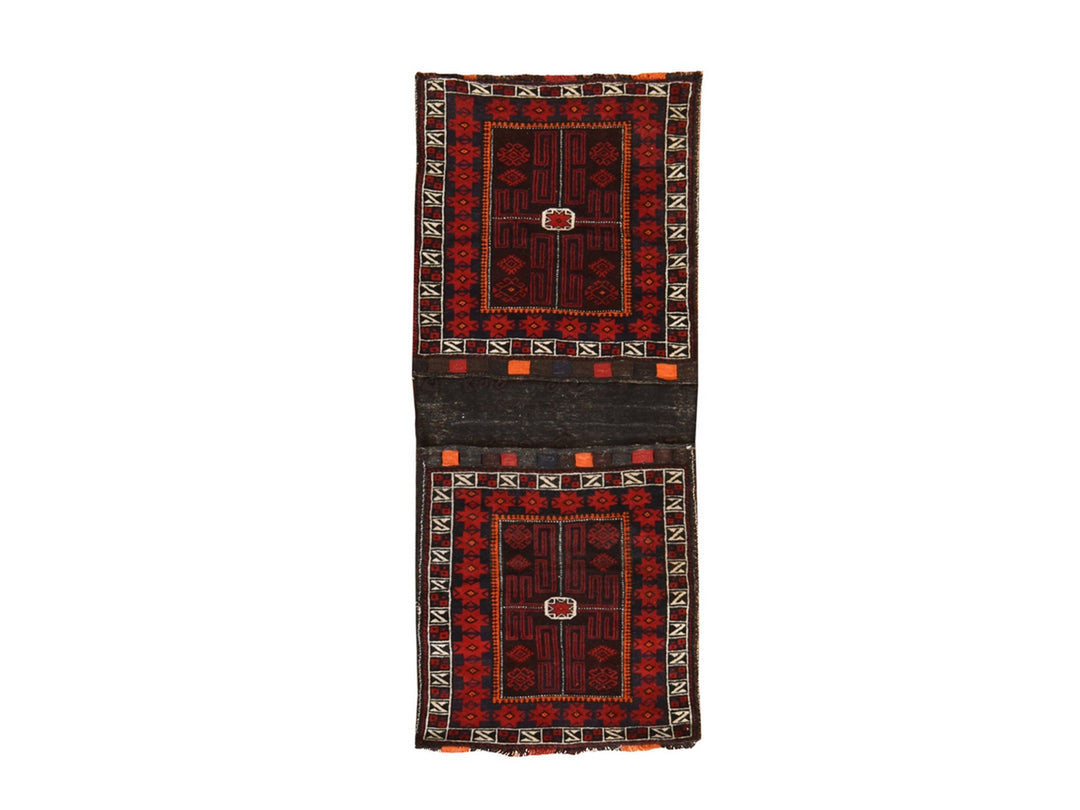 2'6" x 6'1" Vintage Hand Knotted Red Wool Runner Oriental Rug - MOA10278642