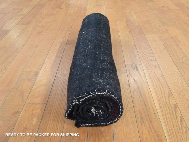 2'6" x 6'1" Vintage Hand Knotted Red Wool Runner Oriental Rug - MOA10278642
