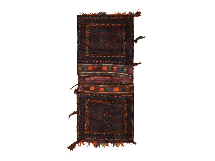 2'3" x 5'4" Vintage Hand Knotted Red Wool Runner Oriental Rug - MOA10278643