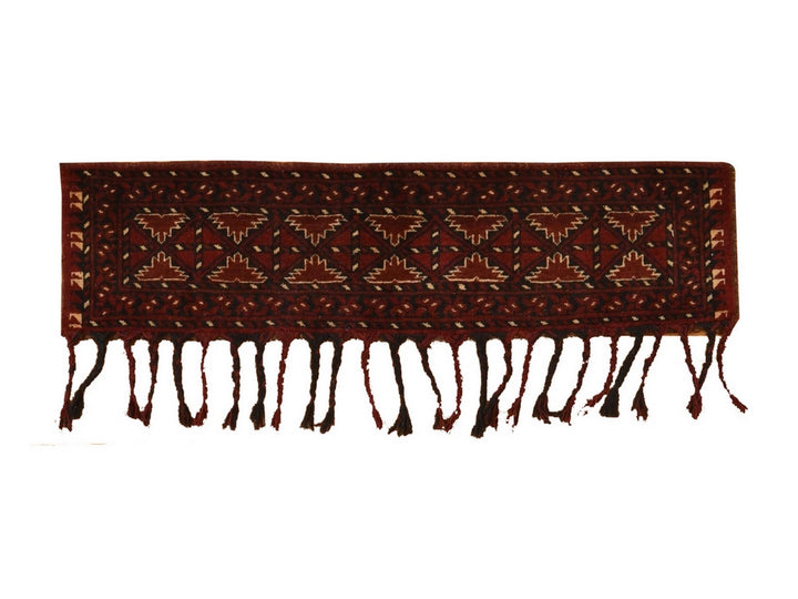 1'3" x 5'0" New Hand Knotted Brown Wool Runner Oriental Rug - MOA10278654