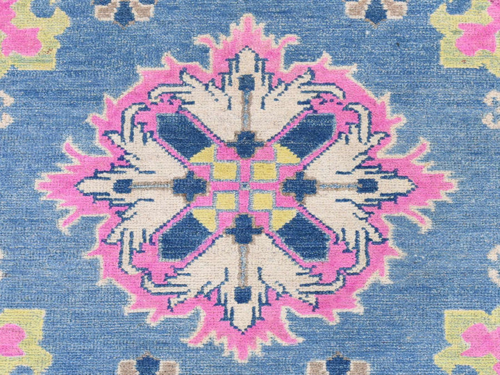 4'0" x 6'4" New Hand Knotted Overdyed Wool Rectangle Oriental Rug - MOA10278676