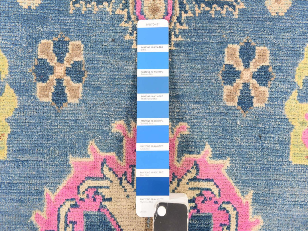 4'0" x 6'4" New Hand Knotted Overdyed Wool Rectangle Oriental Rug - MOA10278676