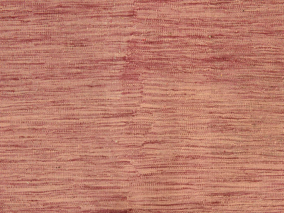 2'8" x 16'0" New Hand Woven Pink Wool Runner Oriental Rug - MOA10278869
