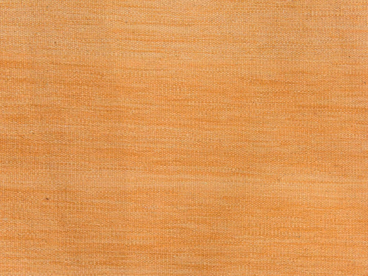 2'4" x 6'4" New Hand Woven Yellow Wool Runner Oriental Rug - MOA10278873