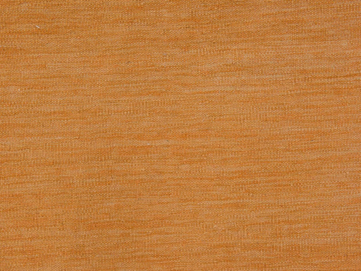 2'6" x 6'8" New Hand Woven Orange Wool Runner Oriental Rug - MOA10278889