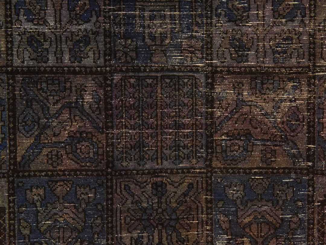 6'9" x 9'3" Vintage Hand Knotted Red Wool Rectangle Oriental Rug - MOA10278895