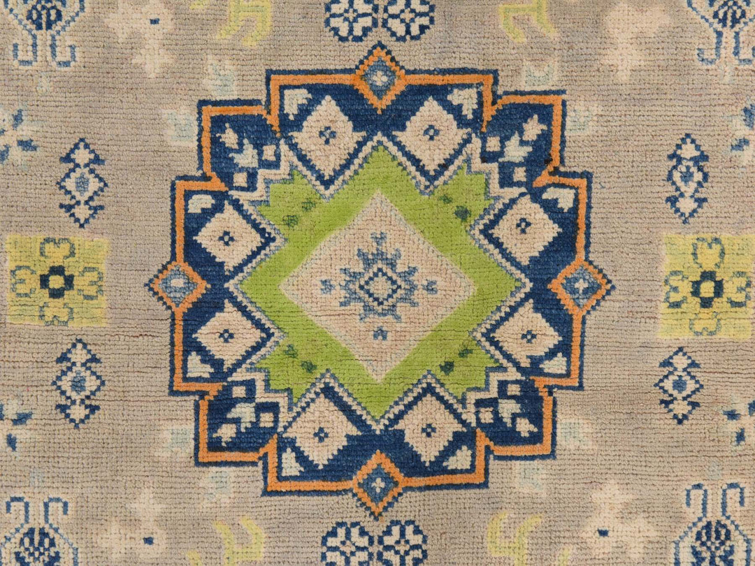 3'3" x 5'0" New Hand Knotted Brown Wool Rectangle Oriental Rug - MOA10278907