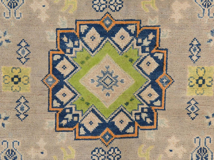 3'3" x 5'0" New Hand Knotted Brown Wool Rectangle Oriental Rug - MOA10278907