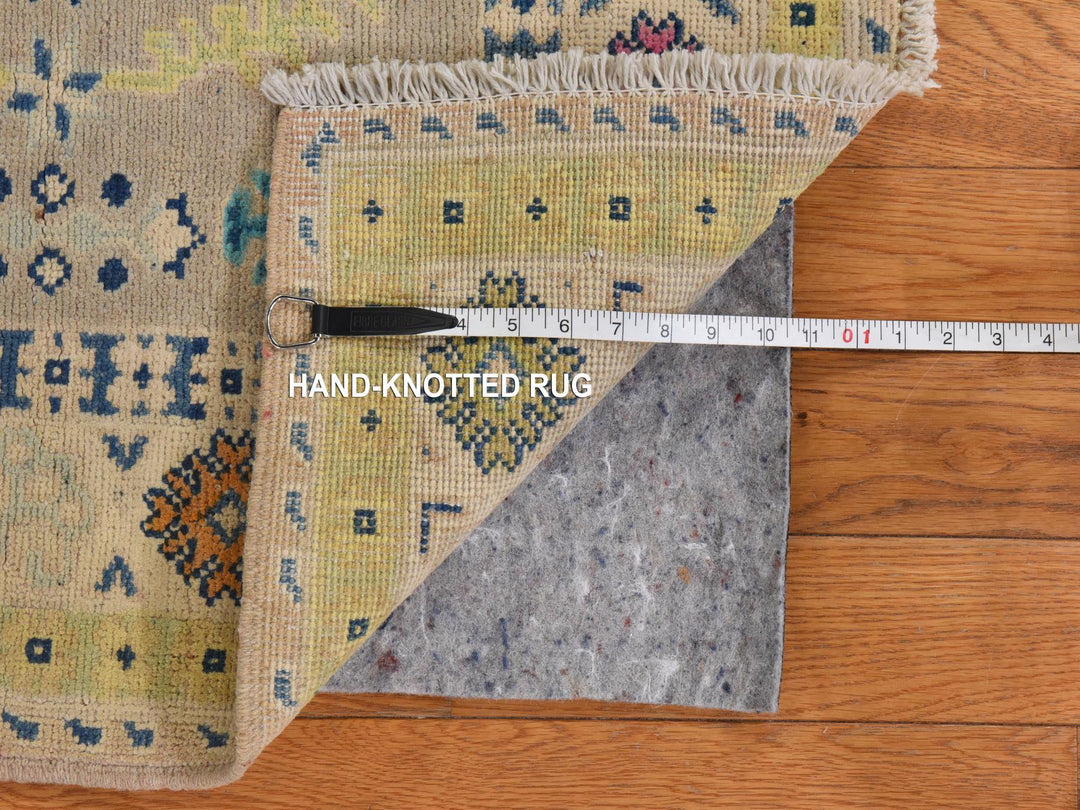 3'3" x 5'0" New Hand Knotted Brown Wool Rectangle Oriental Rug - MOA10278907