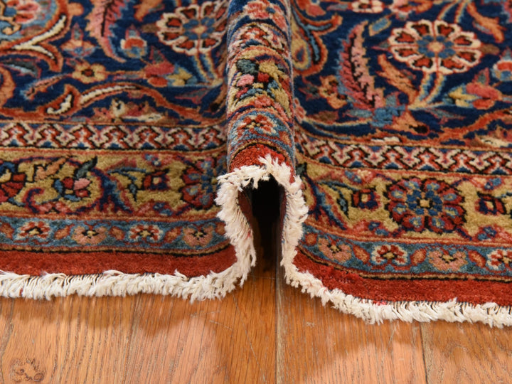 10'0" x 16'8" Vintage Hand Knotted Red Wool Rectangle Oriental Rug - MOA10278911
