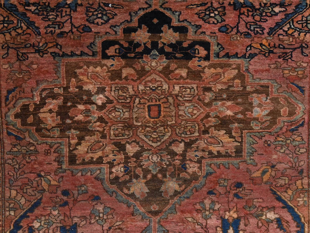 2'9" x 4'6" New Hand Knotted Pink Wool Rectangle Oriental Rug - MOA10278913