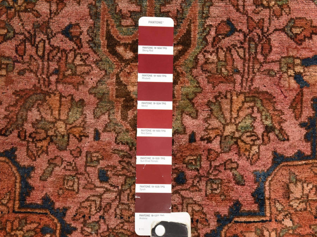 2'9" x 4'6" New Hand Knotted Pink Wool Rectangle Oriental Rug - MOA10278913