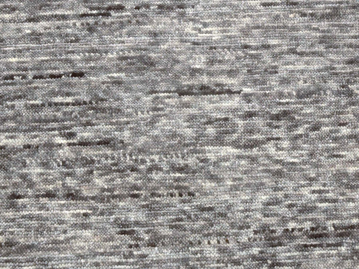 9'2" x 11'10" New Hand Knotted Blue Wool Rectangle Oriental Rug - MOA10279295